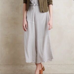 Faithfull The Brand Soleil Striped Wide Leg Crop Pants